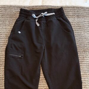 Figs Black Jogger Pants